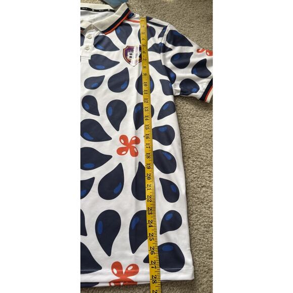 Mills Polo Vezzoezz Golf Polo Anti Static Shirt Men’s Size X-Large New NWTs - Picture 8 of 9